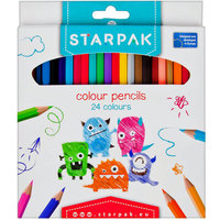 Ilustracja produktu Starpak Kredki Ołówkowe 24 kolory 447728