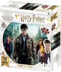 Ilustracja Harry Potter: Magiczne Puzzle - Złota Trójka (500 elementów)