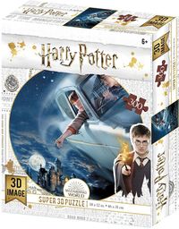 Ilustracja Harry Potter: Magiczne Puzzle - Ford Anglia nad Hogwartem (300 elementów)