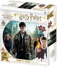 Ilustracja Harry Potter: Magiczne Puzzle - Złota Trójka (300 elementów)