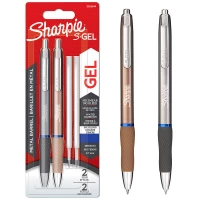 Ilustracja produktu Sharpie Długopis Żelowy S-Gel M 0.7mm Złoty Srebrny Wkłady 2 Sztuki 2162644