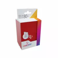 Ilustracja produktu Gamegenic: Deck Holder 80+ - Pudełko na Karty - Red