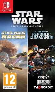 Ilustracja Star Wars Racer and Commando Combo (NS)