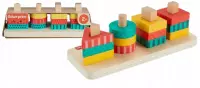 Ilustracja Fisher Price Wood Drewniany sorter Kształtów HXV05