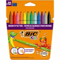 Ilustracja produktu Bic Kids Couleur Flamastry 12 Kolorów 9202936