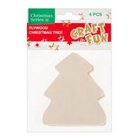 Ilustracja Craft With Fun Ozdoba Dekoracyjna Choinka Drewniana Do Zdobienia 438496