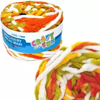 Ilustracja produktu Craft With Fun Ozdoba Dekoracyjna Mulina Zielona 463454