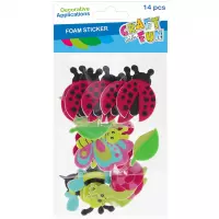 Ilustracja produktu Craft With Fun Ozdoba Dekoracyjna Piankowa Samoprzylepna Zwierzątka 463733
