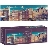 Ilustracja produktu Interdruk Puzzle Panoramiczne 1000 el. Around the World 1 326287