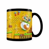 Ilustracja Kubek Termoaktywny Super Mario - Gorączka Złota