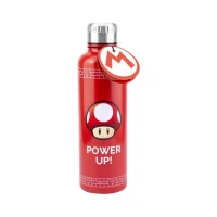 Ilustracja Butelka Metalowa Super Mario 500 ml