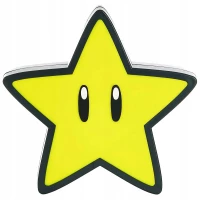 Ilustracja Lampka Super Mario - Super Star z Dźwiękiem
