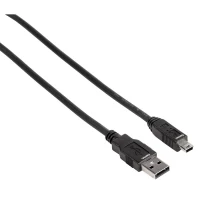 Ilustracja Hama Kabel Mini USB 2.0 B5pin 1,8m