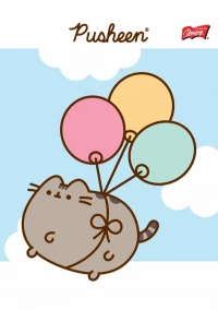 Ilustracja Bambino Zeszyt A5 32 Kartki Kratka Laminowany Pusheen 674884