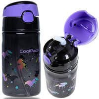 Ilustracja CoolPack Handy Bidon na napoje 400ml Dark Unicorn Z01234