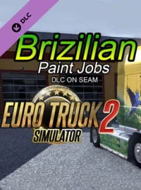 Ilustracja Euro Truck Simulator 2 - Brazilian Paint Jobs Pack PL (DLC) (PC (klucz STEAM)