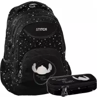 Ilustracja produktu BeUniq Zestaw Szkolny 2el. Stitch Happy Plecak DS25II-2708 + Piórnik DS25II-013