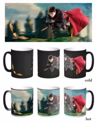 Ilustracja produktu Kubek Termoaktywny Harry Potter - Złoty Znicz