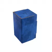 Ilustracja produktu Gamegenic: Watchtower 100+ XL Convertible - Pudełko na Karty Blue/Orange - Exclusive Line