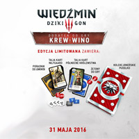 Ilustracja produktu Wiedźmin 3 Dziki Gon: Krew i Wino - KARTY DO GWINTA