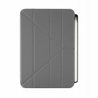 Ilustracja produktu Pipetto Origami No3 Pencil Case - obudowa ochronna z uchwytem do Apple Pencil do iPad 6 Mini (dark grey)