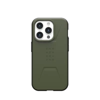 Ilustracja UAG Civilian Magsafe - obudowa ochronna do iPhone 15 Pro (olive)