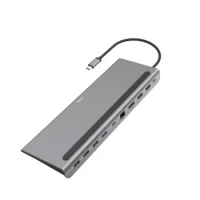 Ilustracja produktu Hama Stacja Dokująca USB-C "Connect2Office Pro" 10 portów