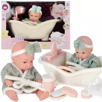 Ilustracja produktu Mega Creative Lalka Bobas + Wanienka 544406