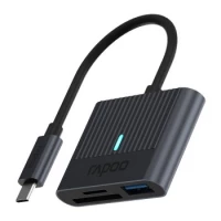 Ilustracja produktu Rapoo Czytnik kart UCR-3001 USB-C