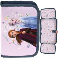 Ilustracja produktu Paso Piórnik Dwuklapkowy bez Wyposażenia Disney Frozen Różowy DF25BB-P001BW