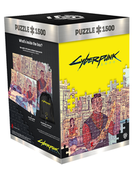 Ilustracja Good Loot Puzzle Cyberpunk 2077: Valentinos (1500 elementów)