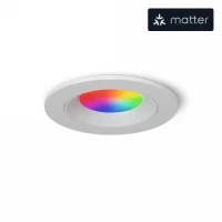 Ilustracja produktu Nanoleaf Essentials Smart Downlight - oświetlenie punktowe (technologia Matter)
