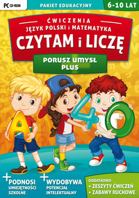 Ilustracja produktu Czytam I Liczę - Porusz Umysł Plus (CD)