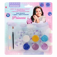 Ilustracja produktu Starpak Farby Do Malowania Twarzy 6 Kolorów 552708