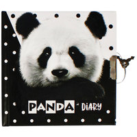 Ilustracja produktu Starpak Pamiętnik Zamykany na Kłódkę Panda 479577