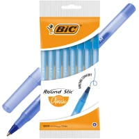 Ilustracja Bic Długopis Round Stic Classic 8 Sztuk Niebieski 399297