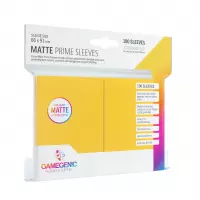 Ilustracja produktu Gamegenic: Matte Prime CCG Sleeves (66x91 mm) - Koszulki na Karty - Yellow 100 sztuk