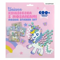 Ilustracja Starpak Zestaw Kreatywny Książeczka z Mozaikami Unicorn 549165