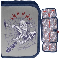 Ilustracja produktu Paso Piórnik Dwuklapkowy bez Wyposażenia Spiderman SP24EE-P001BW