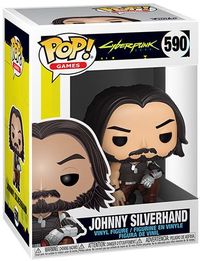 Ilustracja Funko POP Games: Cyberpunk 2077 - Johnny Silverhand (crouching)