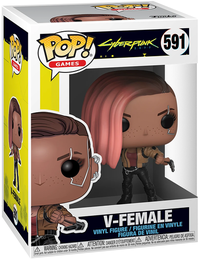 Ilustracja Funko POP Games: Cyberpunk 2077 - V-Female