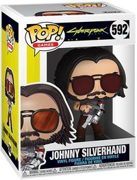 Ilustracja Funko POP Games: Cyberpunk 2077 - Johnny Silverhand (with gun)