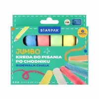 Ilustracja produktu Starpak Kreda Chodnikowa 6 Kolorów 559665
