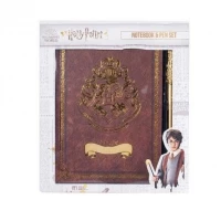 Ilustracja produktu Zestaw Harry Potter - HERB: Notatnik + Długopis