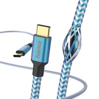 Ilustracja produktu Kabel Ładujący/Data "Reflected", USB Type-C - USB Type-C 1,5m Niebieski