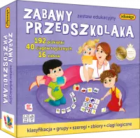 Ilustracja Adamigo Gra Zabawy Przedszkolaka