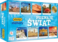 Ilustracja Adamigo Gra Memory Poznaję Świat 