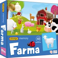 Ilustracja produktu Adamigo Gra Memory Farma