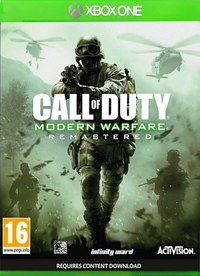 Ilustracja Call of Duty: Modern Warfare Remastered (Xbox One)