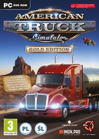 Ilustracja produktu American Truck Simulator Gold (PC) PL DIGITAL (klucz STEAM)
